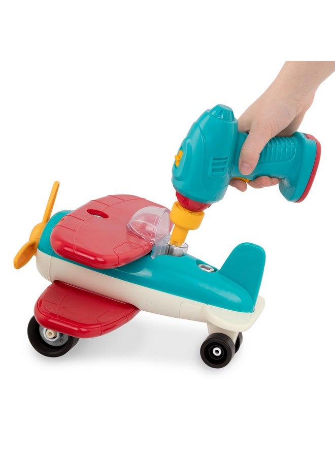 BATTAT - Classic Construction Toy - Pretend Play Toys - Toddler Plane Playset - Dexterity Building Toy - 3 Years + - Take-Apart Airplane - Image 1