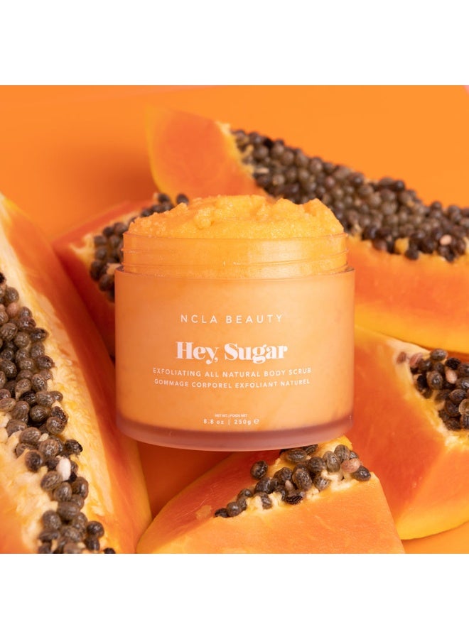 NCLA Hey Sugar Papaya Vanilla Body Scrub 250G - Image 4
