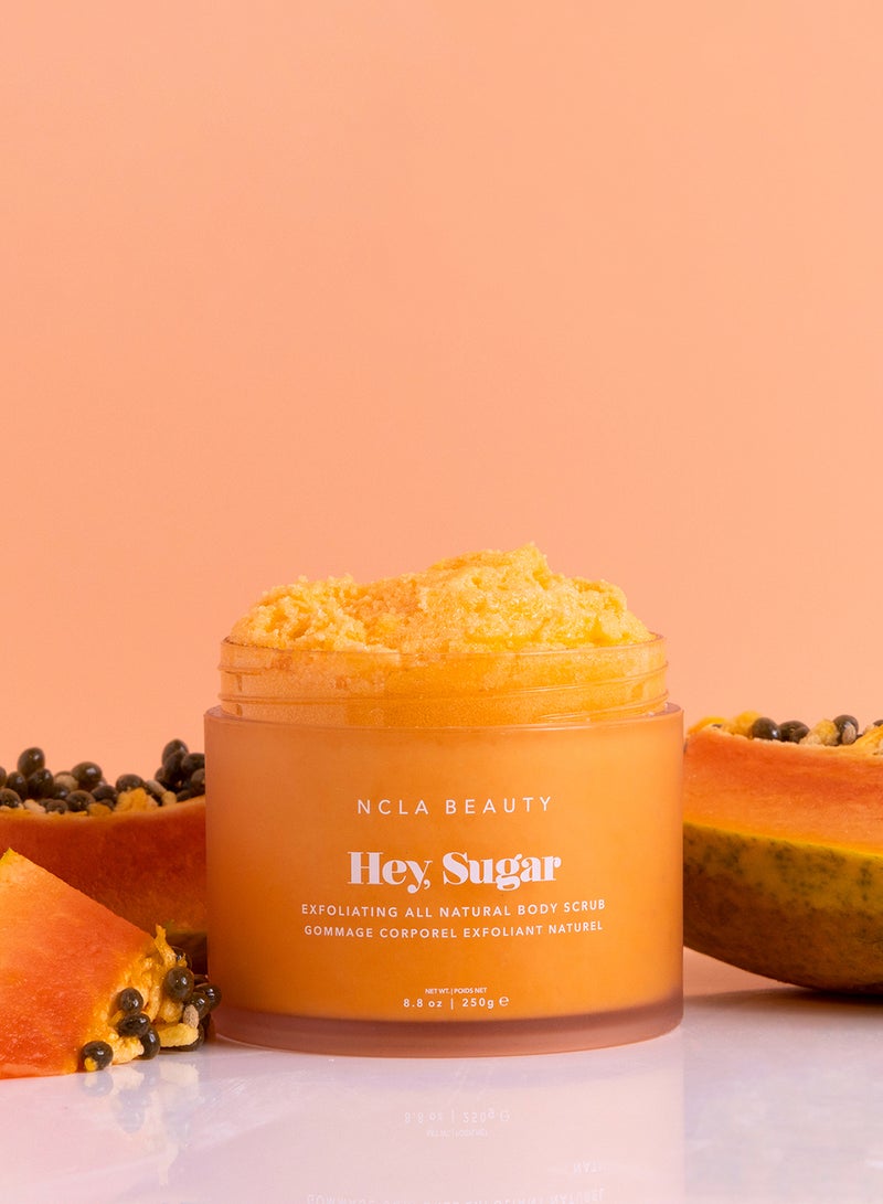 NCLA Hey Sugar Papaya Vanilla Body Scrub 250G - Image 2