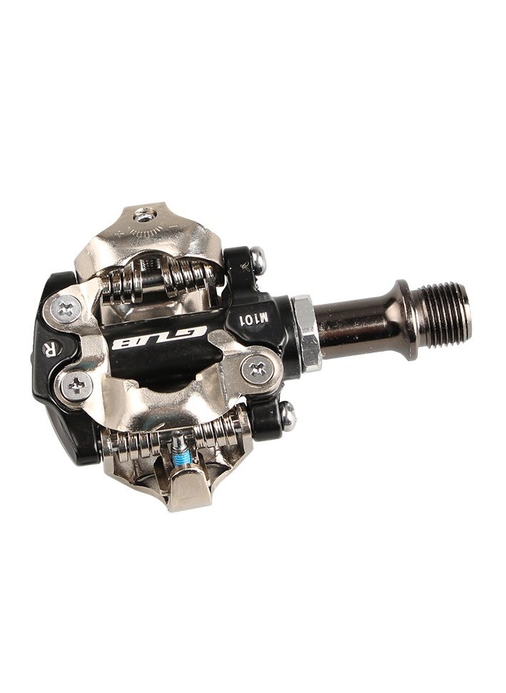 GUB GUB M101 MTB Self-locking pedal  Aluminum alloy Cr-Mo axle Net weight: 342g/pair  96*70mm  Fit for Mountain bike used  - Image 4