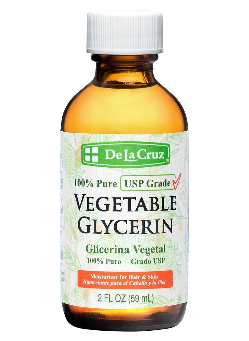 De La Cruz DE LA CRUZ VEGETABLE GLYCERIN 2 fl oz  - Image 1