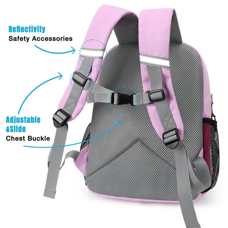 STEAMEDBUN Toddler Backpack for Girls 2-4, Kindergarten & Preschool Mini - Image 4