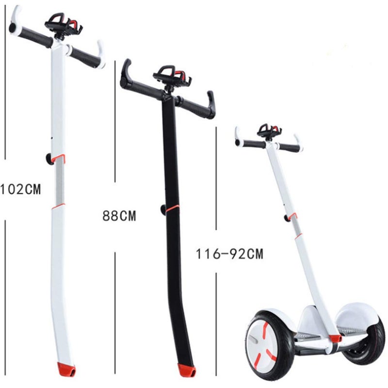 ToLanbbt Handlebar Extension Knee Bar for Segeay Ninebot Mini PRO with Phone Mount (White) - Image 3