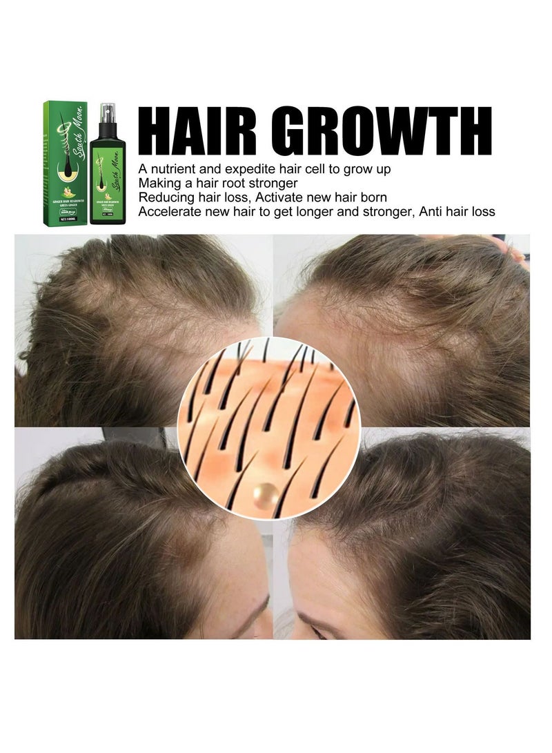 OUHOE South Moon Hair Lotion - Hair Root Nutrients 100ml - Image 3