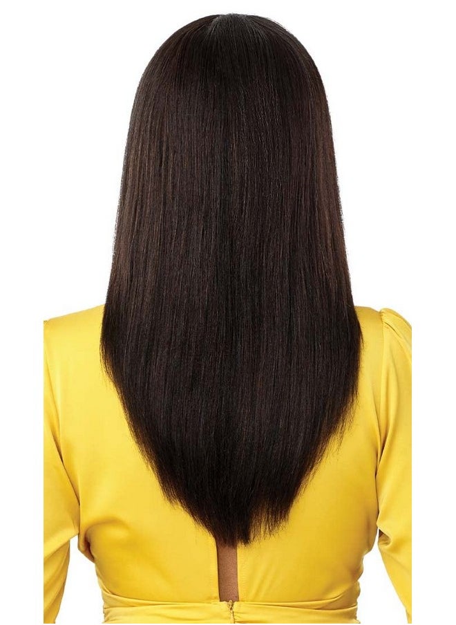 BOBBI BOSS Bobbi Boss Bobbi Boss Synthetic Hair Hd Lace Front Wig Mlf704 Monalisa 5.5Inch Hd Lace Wigs With Glueless Grip Series High Heat Resistant Wigs (Tfs1B/Ppgd)  - Image 5