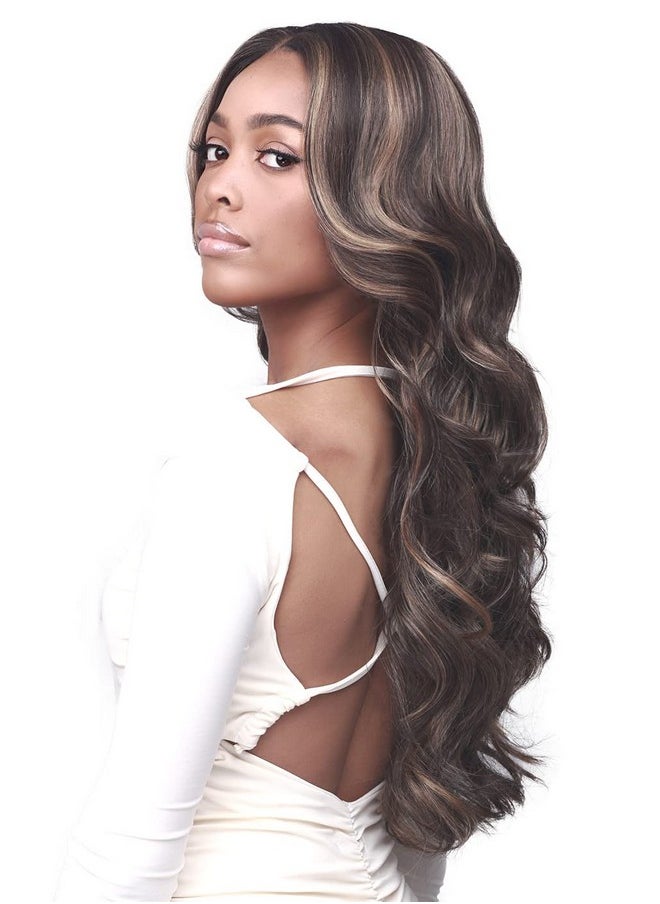 BOBBI BOSS Bobbi Boss Bobbi Boss Synthetic Hair Hd Lace Front Wig Mlf704 Monalisa 5.5Inch Hd Lace Wigs With Glueless Grip Series High Heat Resistant Wigs (Tfs1B/Ppgd)  - Image 3