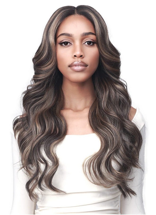 BOBBI BOSS Bobbi Boss Bobbi Boss Synthetic Hair Hd Lace Front Wig Mlf704 Monalisa 5.5Inch Hd Lace Wigs With Glueless Grip Series High Heat Resistant Wigs (Tfs1B/Ppgd)  - Image 2