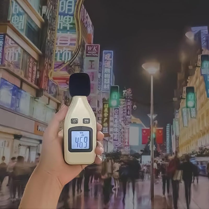 مقياس الضوضاء Gm1352 لقياس مستوى الصوت في البيئة المنزلية مع قراءة واضحة - Image 4