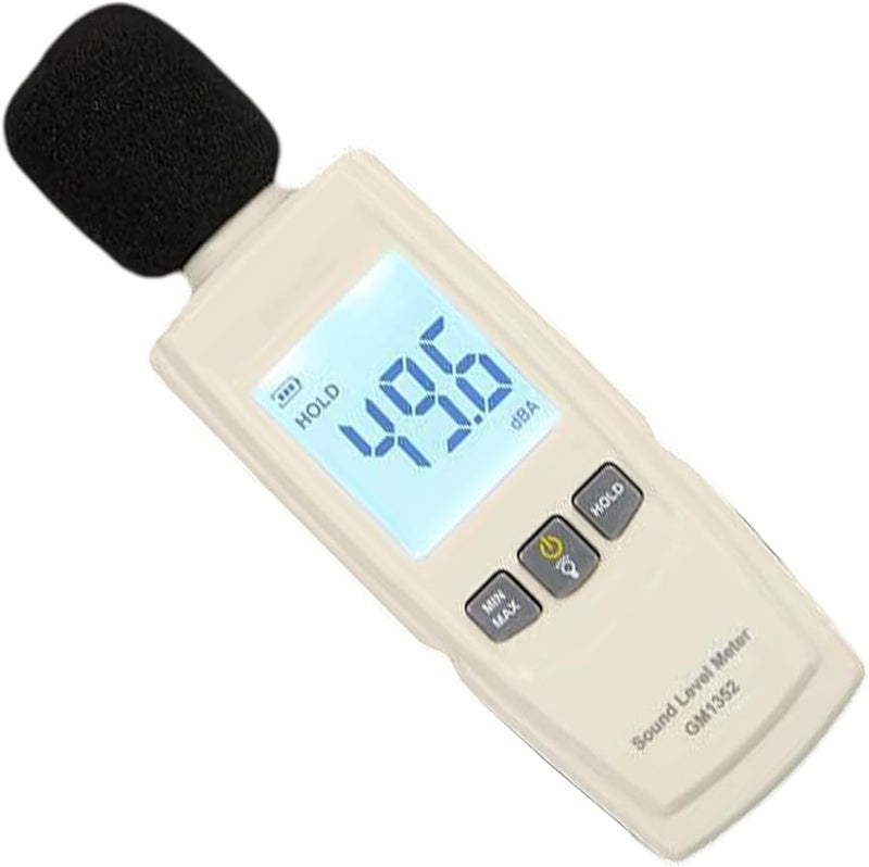 مقياس الضوضاء Gm1352 لقياس مستوى الصوت في البيئة المنزلية مع قراءة واضحة - Image 2
