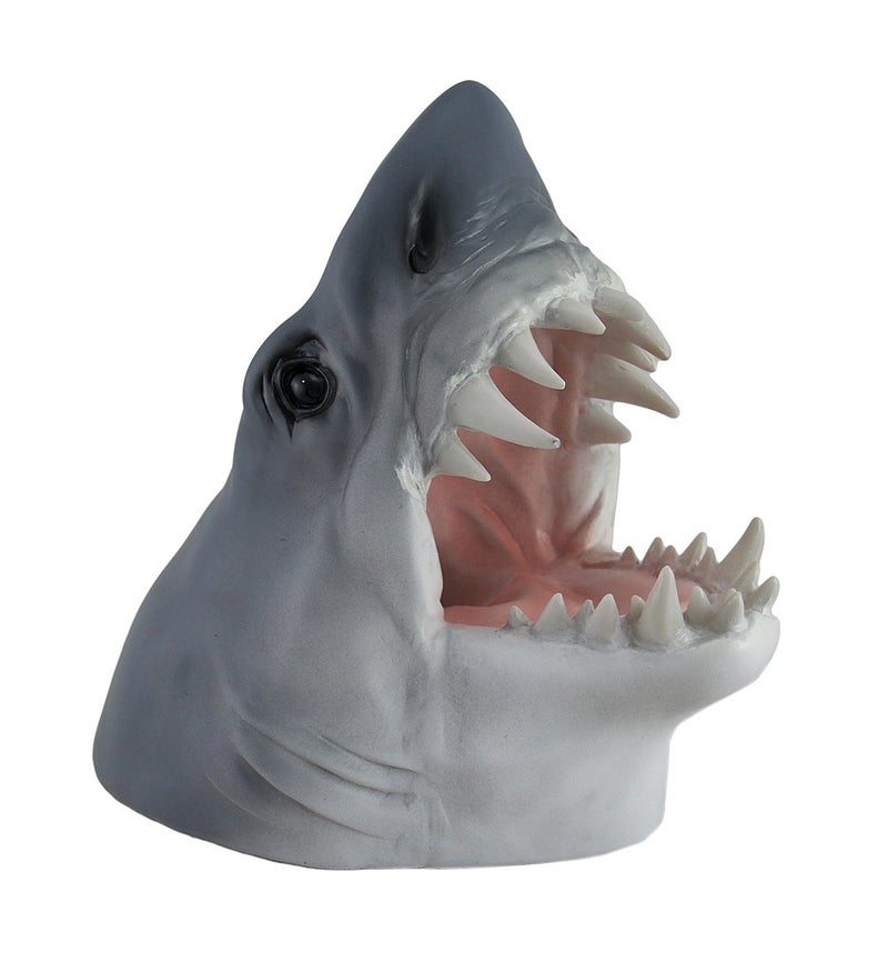 Zeckos Shark Wine Bottle Holder New - Image 1