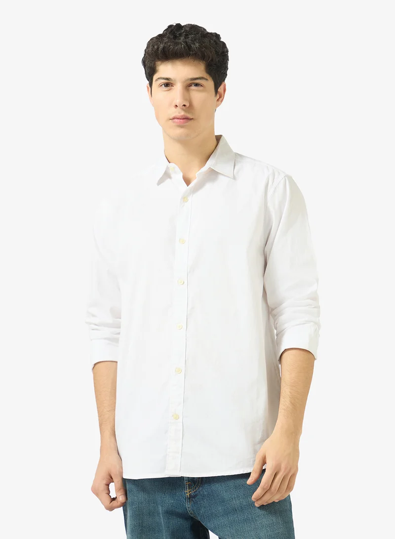 ريبلز مع نمشي Mens Regular Collar Shirt