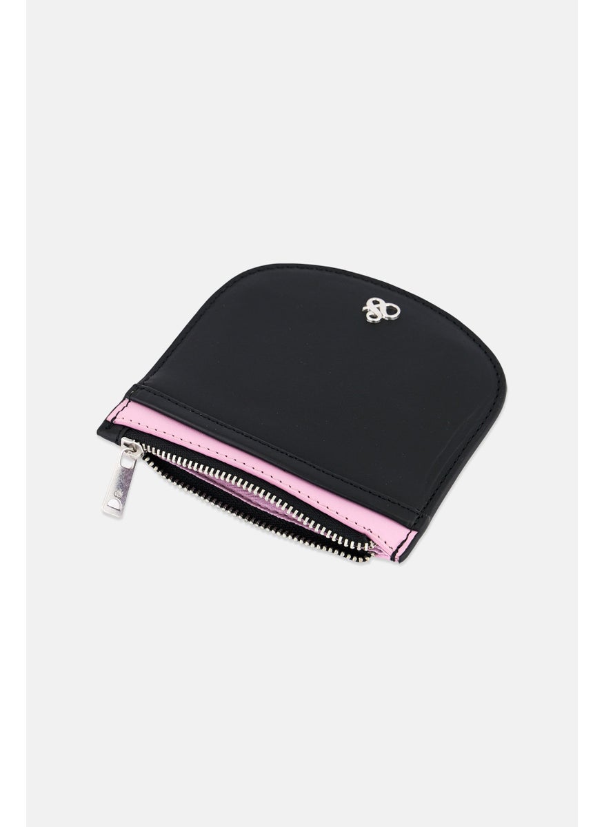 Scotch & Soda Women Brand Logo Mini Wallet, Black  - Image 3