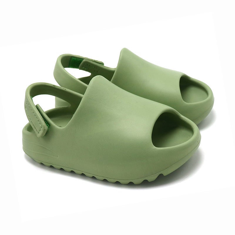 Children'S Slippers Summer Home Thick Bottom Non-Slip Sandals Slippers Large Children'S Household Bathroom Bath Odor-Resistant Baby Slippers - Image 1