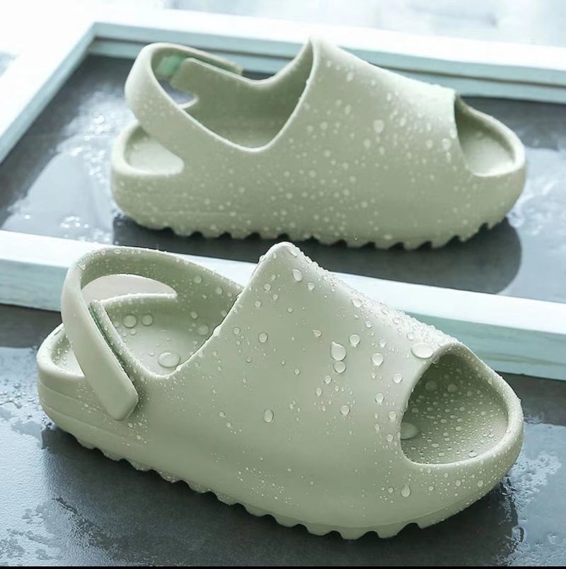 Children'S Slippers Summer Home Thick Bottom Non-Slip Sandals Slippers Large Children'S Household Bathroom Bath Odor-Resistant Baby Slippers - Image 3