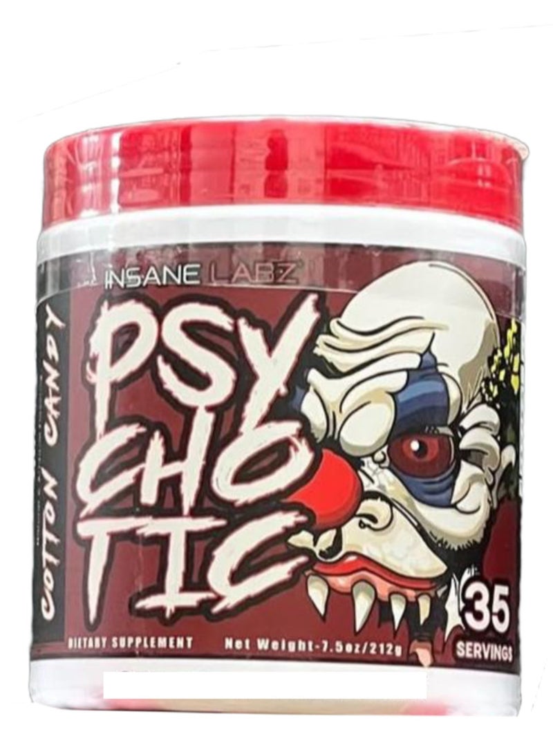 Insane labz Psychotic, Cotton Candy Flavour, 35 Servings - Image 1
