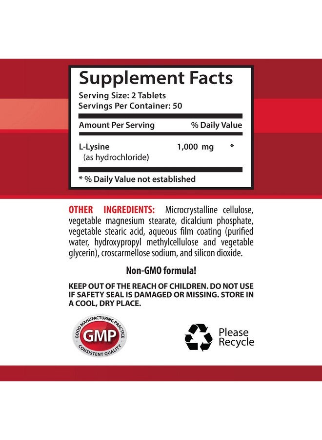 Health Solution Prime L Lysine 1000 Mg Capsules L Lysine 1000Mg Promote Skin Health L Lysine Capsules Now L Lysine 1000Mg Capsules L Lysine Supplement L Lysine Ointment Lysine 1000Mg Capsules (2 Bottles) - Image 3