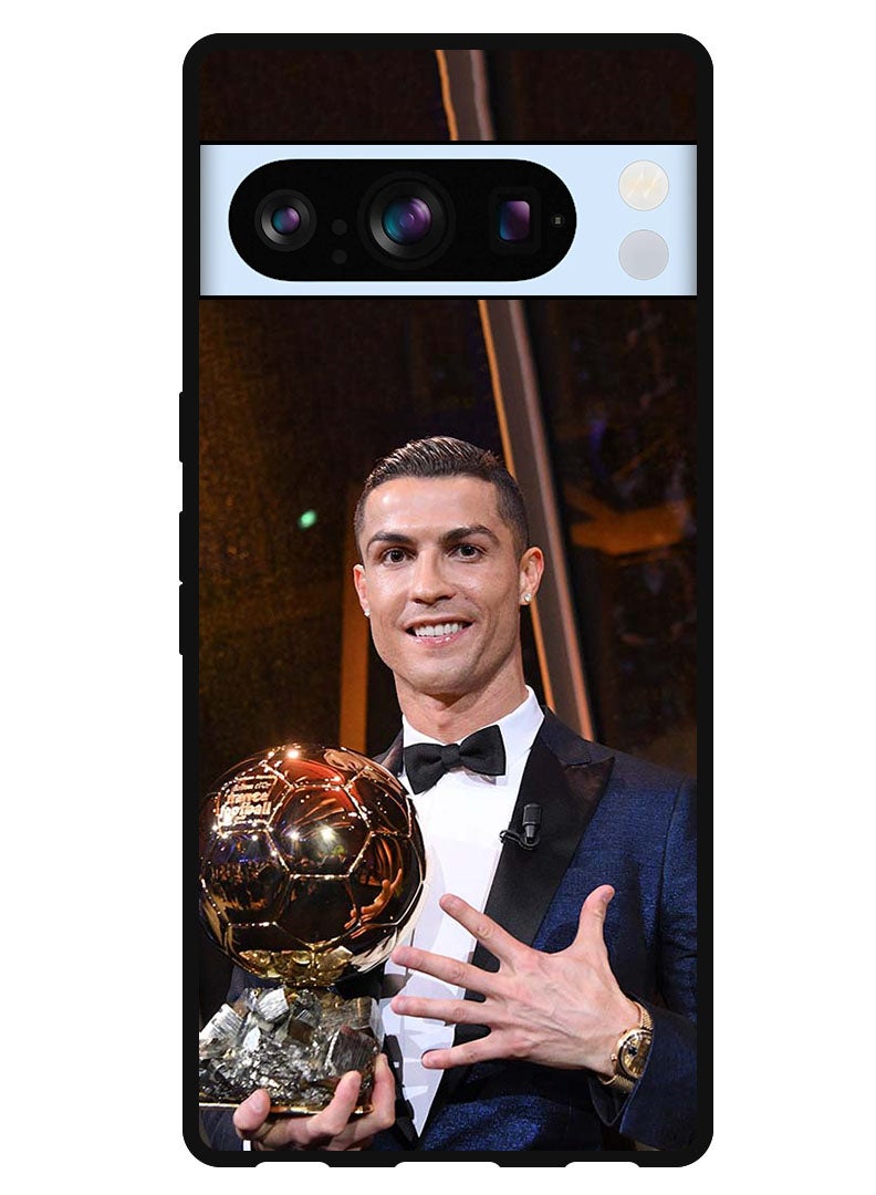 Theodor Protective Case Anti Scratch Shock Proof Bumper Cover For Google Pixel 8 Pro Ronaldo Trophy - Image 1