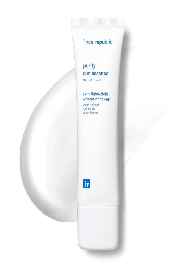 Face Republic Purity Sun Essence 50ml 1.69fl.oz. | SPF50+ Broad Spectrum UV Protection | No White Cast | Water Resistant | Vegan Certified, Reef Safe, Cruelty Free | Non-greasy | Korean Skin Care - Image 1