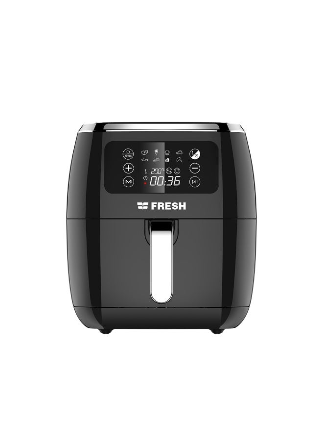 فريش قلاية هوائية فريش X-Large سعة 7 لتر – 1800 وات بشاشة لمس و8 برامج طهي | قلي صحي بدون زيت - Image 1