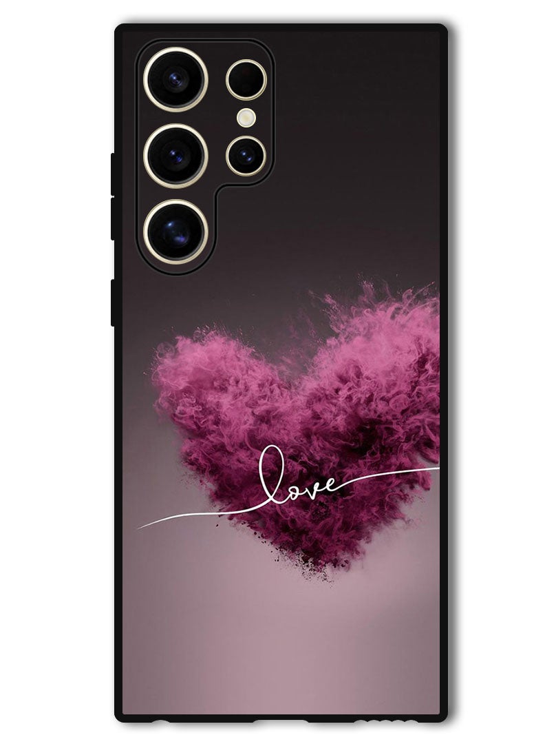 Theodor غطاء واقي مضاد للخدش ومقاوم للصدمات لجهاز سامسونج جالاكسي S24 ألترا لوف - Image 1