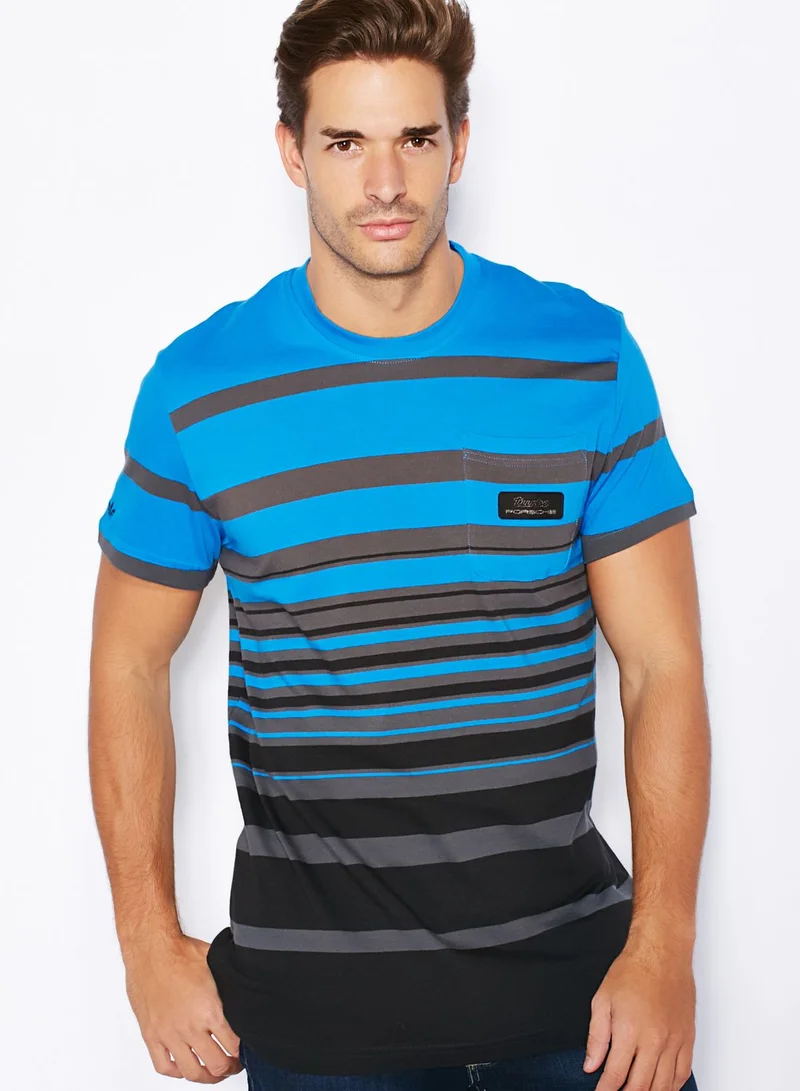 adidas Originals Porsche Striped T-Shirt