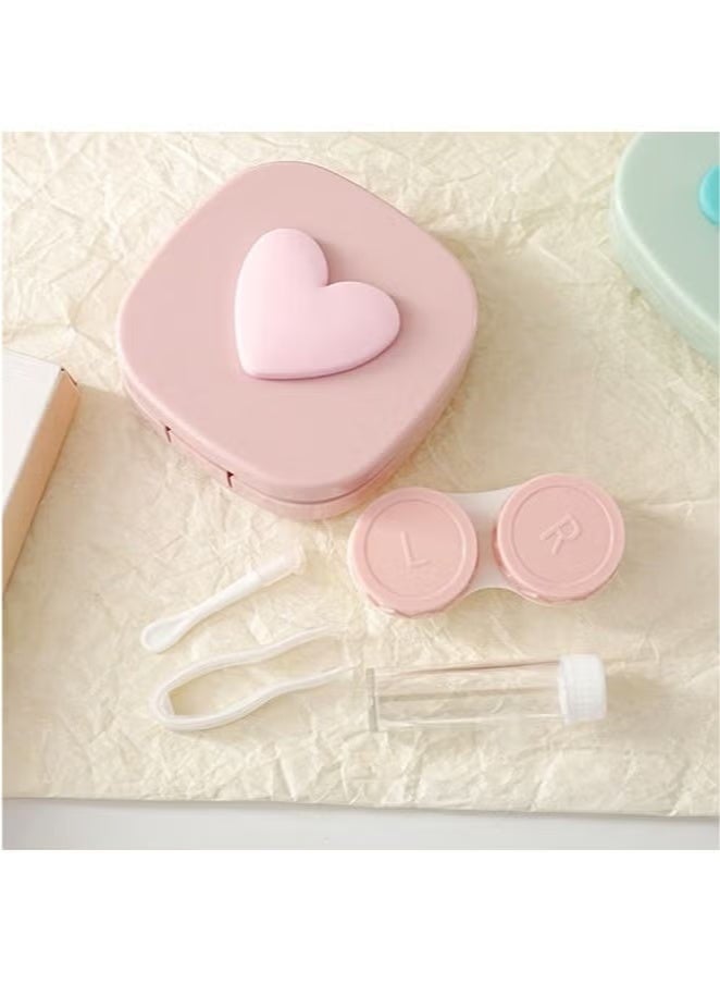 Contact Lens Case With Mirror Container L And R Caps - Image 5