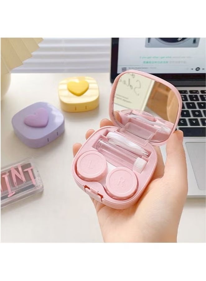 Contact Lens Case With Mirror Container L And R Caps - Image 2