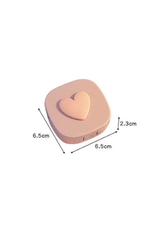 Contact Lens Case With Mirror Container L And R Caps - Image 4