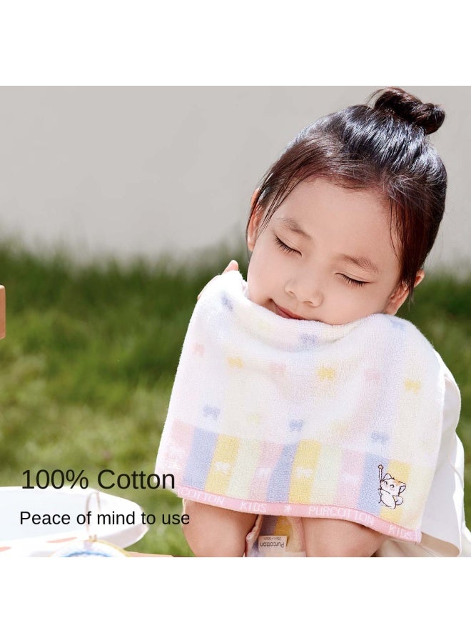 purcotton Children's Towel For Face And Bath, 100% Double-sided Loop, Extra Thick, Soft, And Quick-absorbing - Image 4