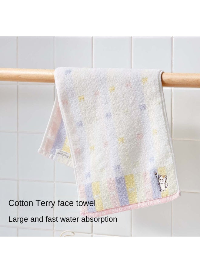 purcotton Children's Towel For Face And Bath, 100% Double-sided Loop, Extra Thick, Soft, And Quick-absorbing - Image 2
