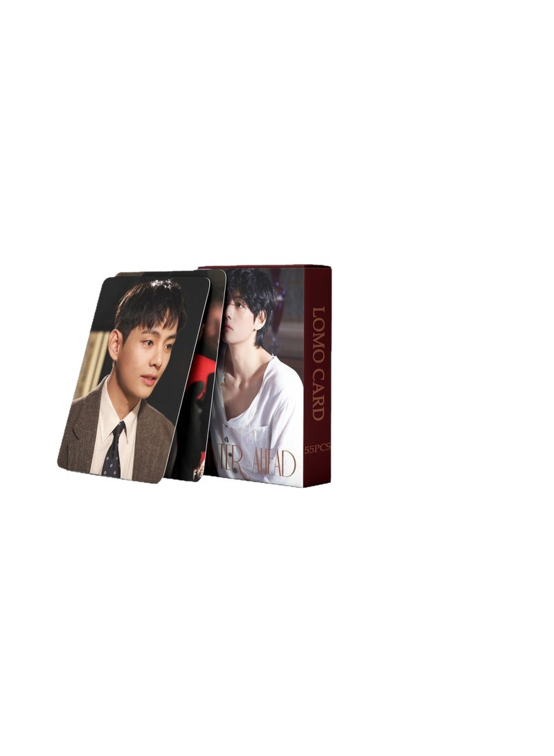 NIBEMINENT 55 Pcs Kpop BTS - V WINTER AHEAD Lomo Cards Card For Fans Collection Gifts - Image 2