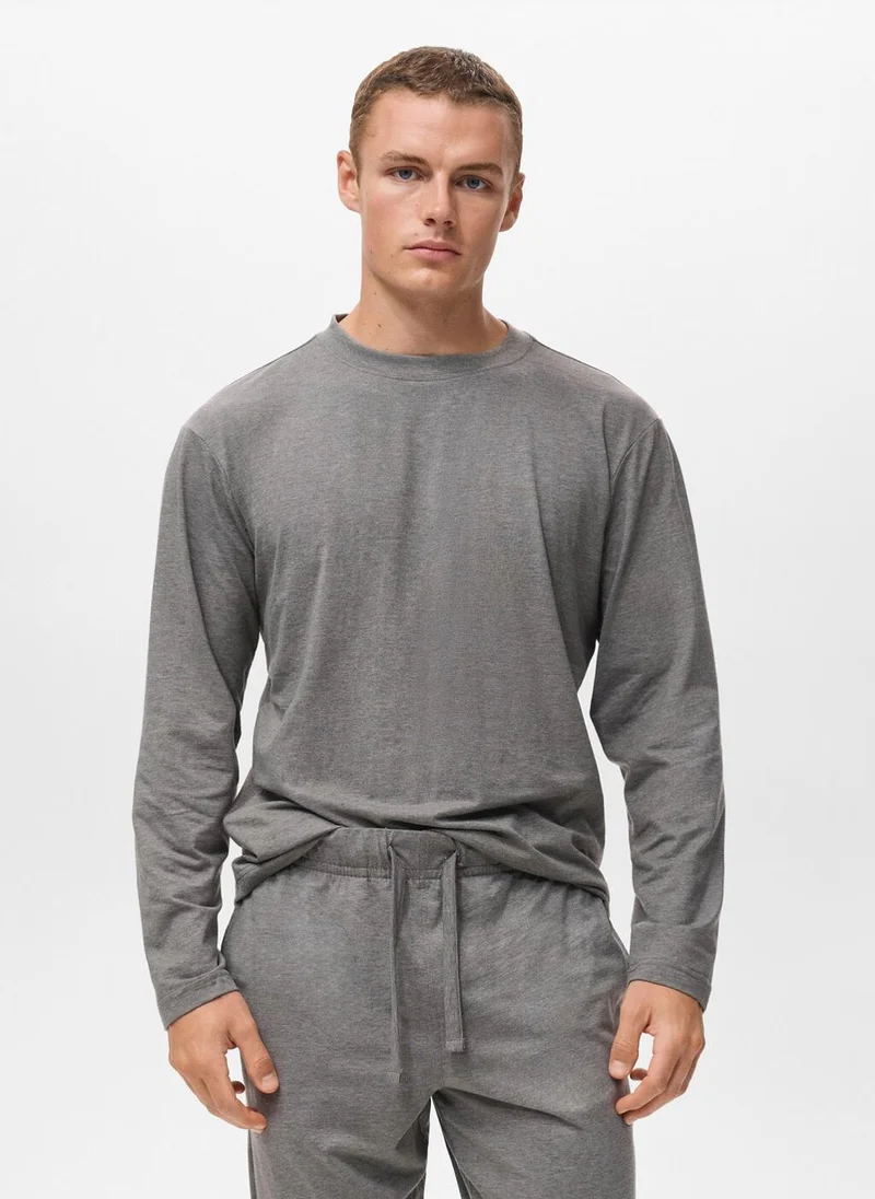 Mango Man  Cotton pijama pack for Men | Best Price UAE