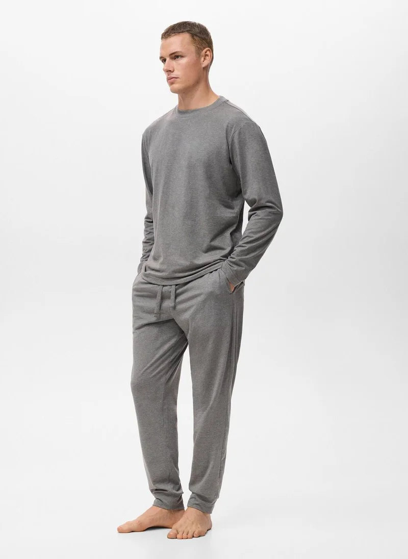 Mango Man  Cotton pijama pack for Men | Best Price UAE
