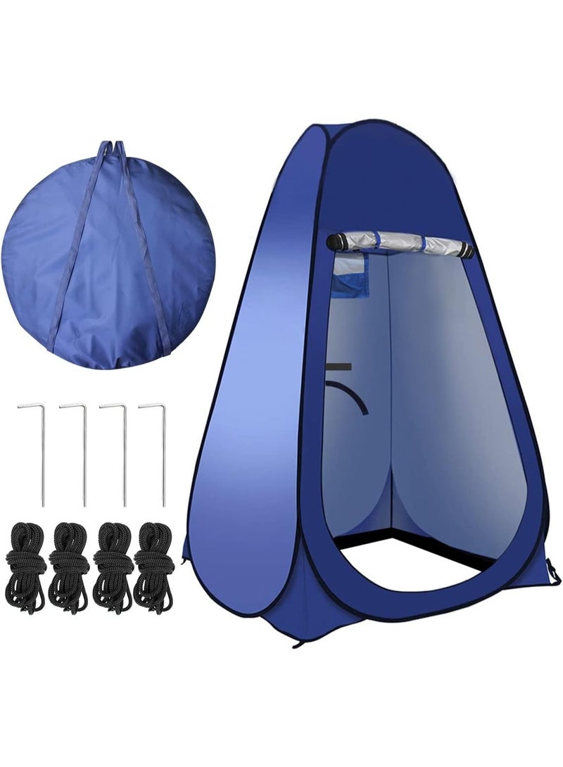 PENG GENERAL Portable Pop Up Privacy Tent, Blue, Waterproof, 120x120x190cm - Image 1