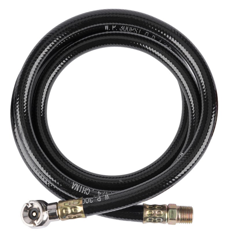 Performance Tool W10057 Lightweight PVC Air Hose Kink and Abrasion Resistant Weather Resistant 300 PSI Working Pressure 14Inch NPTM Thread