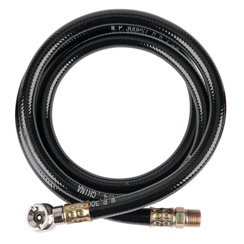 Performance Tool W10057 Lightweight PVC Air Hose Kink and Abrasion Resistant Weather Resistant 300 PSI Working Pressure 14Inch NPTM Thread - Image 1
