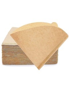 Coffee Filter 100 pcs, Coffee Filter Paper Unbleached Disposable Coffee Filters Paper for Pour Over and Drip Coffee Maker (2-4 Cups)