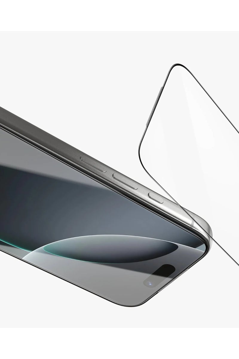 GREEN LION iPhone 17 Pro max Screen Protector Diego Pet HD / Shockproof & Clear view / 9H Tempered Glass / Anti Fingerprints / Easy installation frame - Clear - Image 1