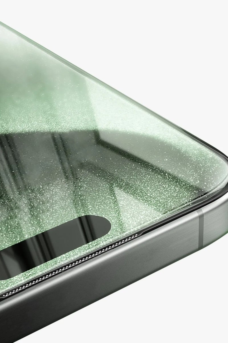 GREEN LION iPhone 17 Pro max Screen Protector Diego Pet HD / Shockproof & Clear view / 9H Tempered Glass / Anti Fingerprints / Easy installation frame - Clear - Image 2