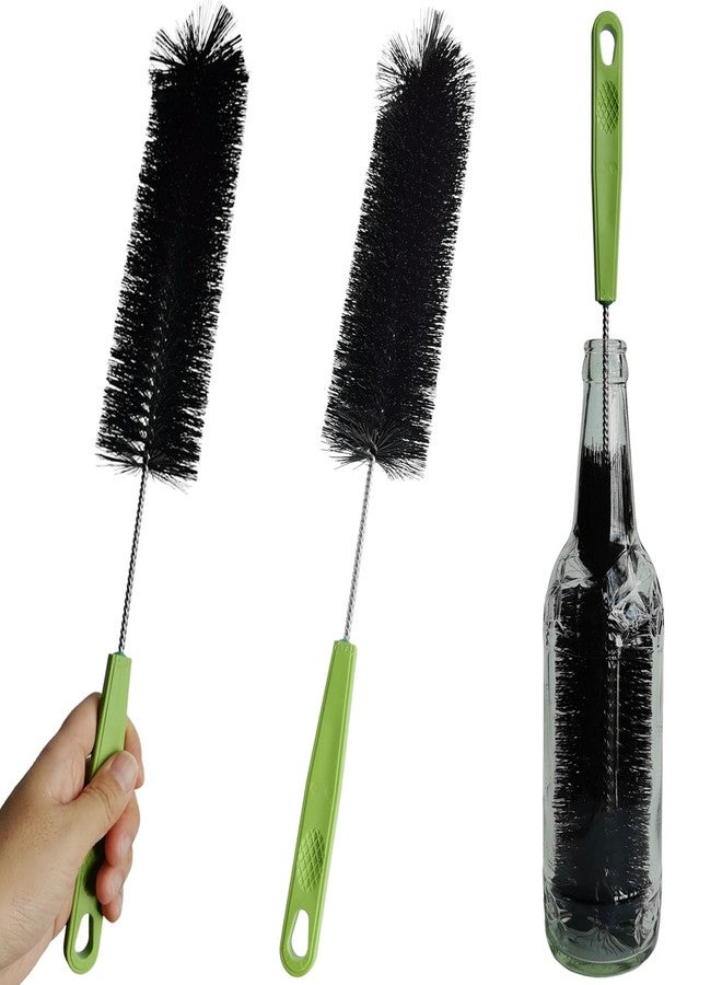 Dokpod 17 Inches Extra Long Handle Bottle Cleaning Brush for Narrow Neck Wine, Beer Bottle, Sport Bottles, Baby Bottles, deep Cups, Vase, Thermos, Glass, Pipes, Kitchen Sinks, Flask, and Hummingbird Feeders - Image 1