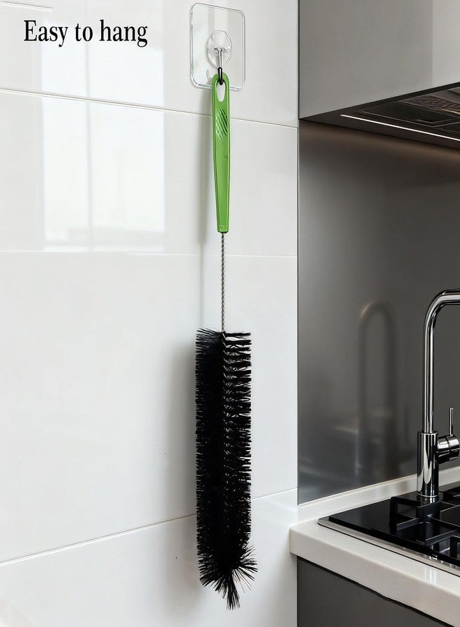 Dokpod 17 Inches Extra Long Handle Bottle Cleaning Brush for Narrow Neck Wine, Beer Bottle, Sport Bottles, Baby Bottles, deep Cups, Vase, Thermos, Glass, Pipes, Kitchen Sinks, Flask, and Hummingbird Feeders - Image 5