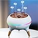 BLOIMP Essential Oil Diffuser 250MLJellyfish Diffuser Air Humidifiers Sound Pickup Ultrasonic Aromatherapy Diffuser Remote Control 7 Color Lights for Home Bedroom Office HotelWhite - Image 1