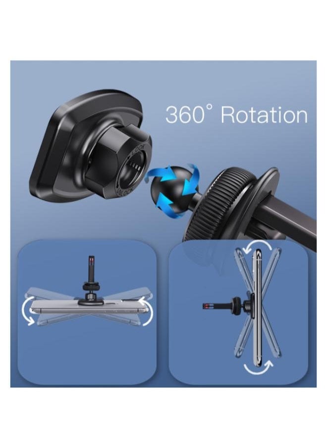 Yesido - C128 New Magnetic Magnet 360 Rotation Universal Outlet Air Vent Mobile Phone Holder For Car - Image 1
