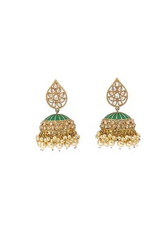 GOHONA Bollywood Style Indian Traditional Jhumka Earring for Women