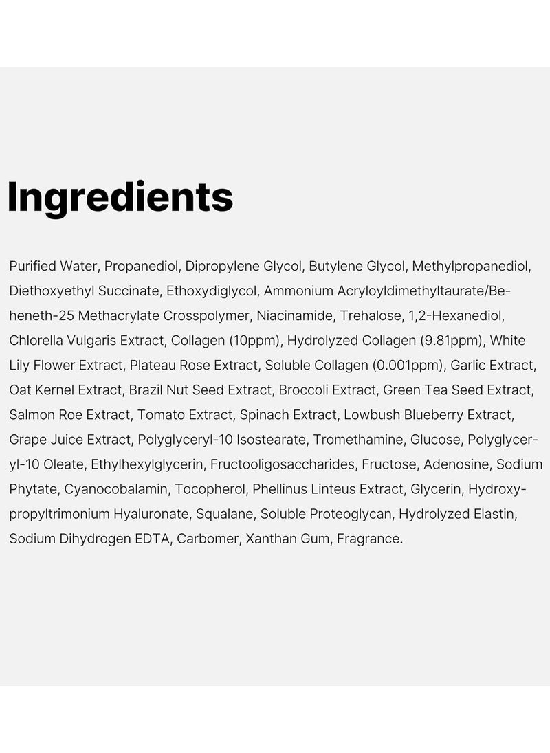 Medicube Collagen Jelly Cream- Niacinamide & Freeze-Dried Hydrolyzed Collagen - Boosts skin's barrier hydration and gives 24h Glow & Lifted Look - No artificial color, Korean skincare (3.71 fl.oz.)  - Image 4