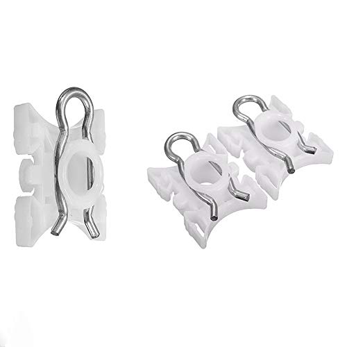 DSkoiph 10 قطع مشابك محور انزلاق منظم النافذة تناسب BMW E32 E34 E36 318 323 325 Z3 Z4 51321938884 - Image 2