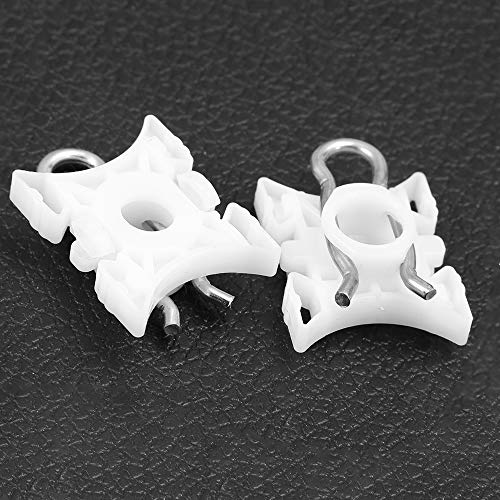 DSkoiph 10 قطع مشابك محور انزلاق منظم النافذة تناسب BMW E32 E34 E36 318 323 325 Z3 Z4 51321938884 - Image 3