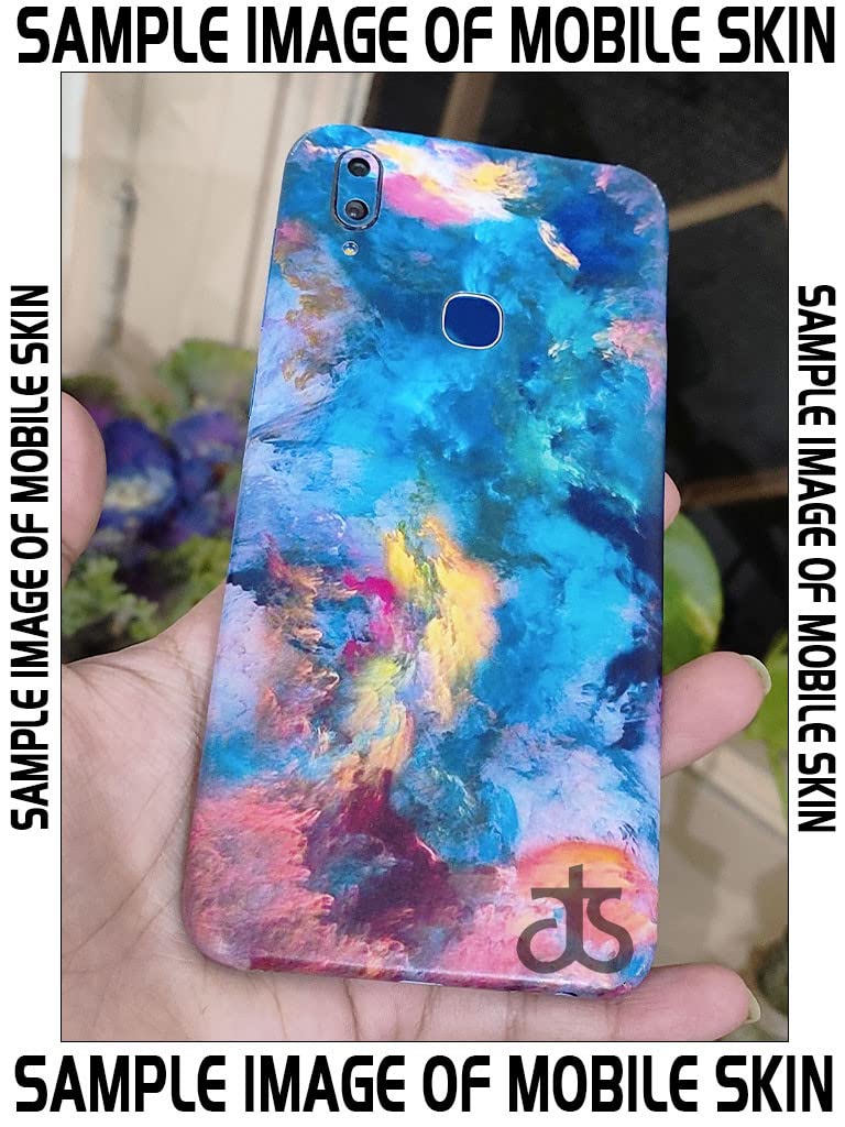 AtOdds Mobile Skin Sticker Wrap | Compatible for Oppo Reno 14 (5G) | Scratchproof Matte Finish | Full Coverage for All Sides & Camera Protection (Color Splash) - Image 2