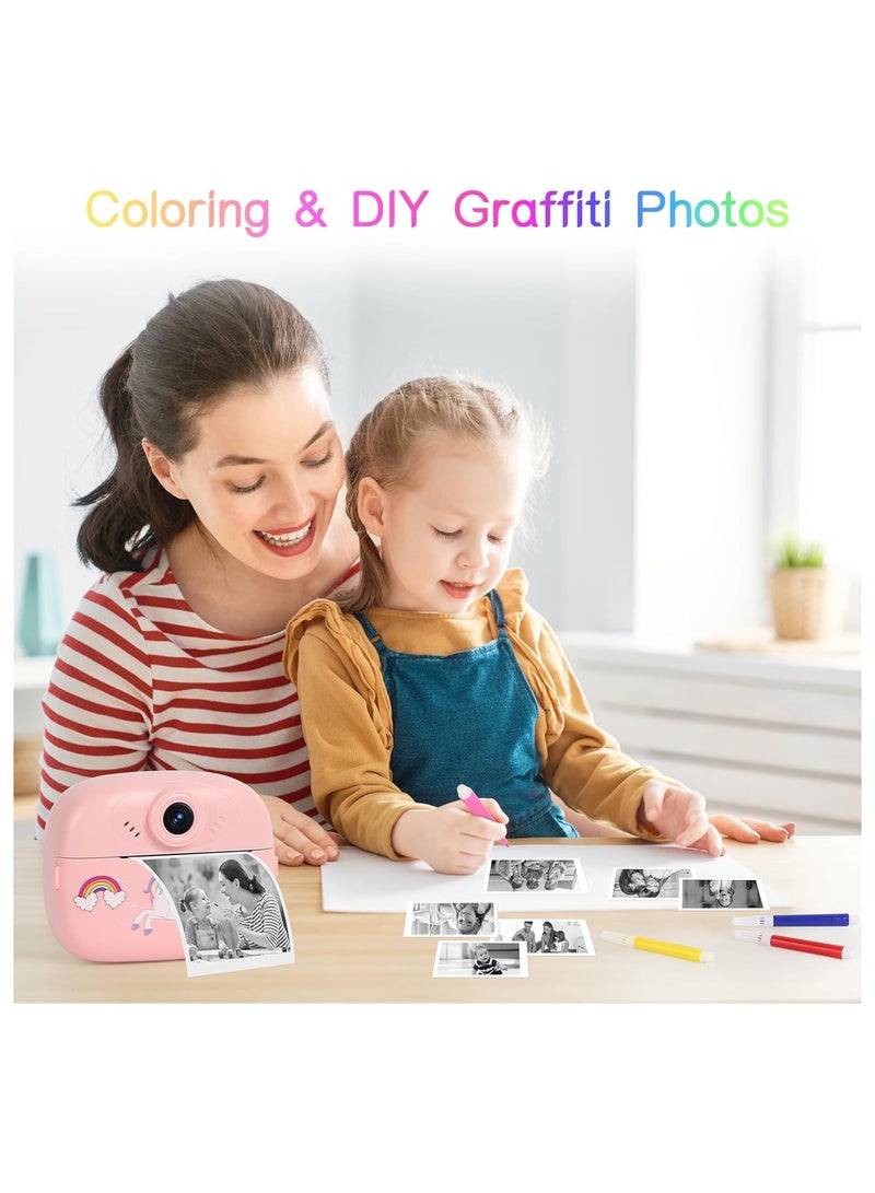 AROAQ Kids Camera Instant Print, Camera for Kids with Printing Photo Paper Toys for Kids Aged 3-14 Toddler Digital Camera - Image 3