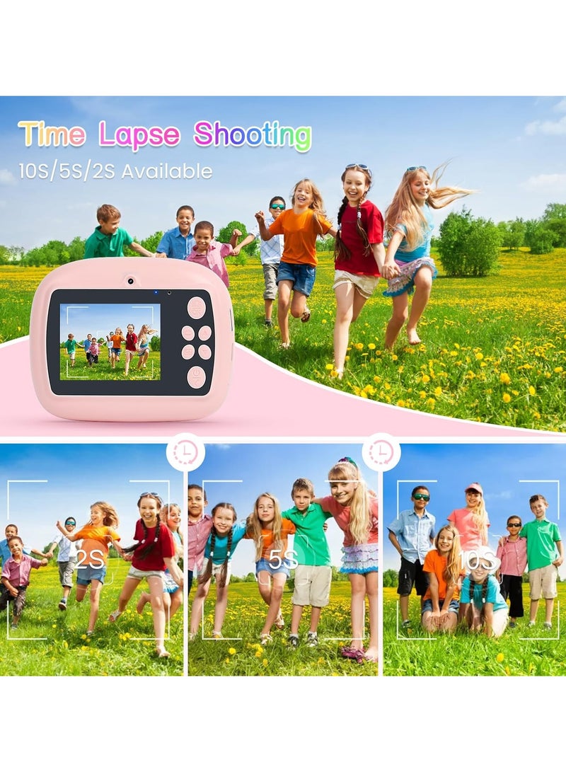 AROAQ Kids Camera Instant Print, Camera for Kids with Printing Photo Paper Toys for Kids Aged 3-14 Toddler Digital Camera - Image 4